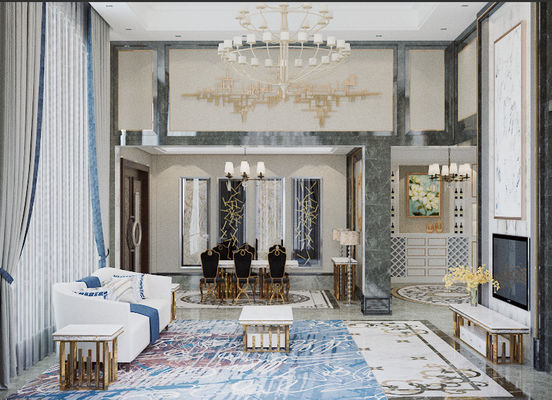 kopen Marmeren tafeltop rechthoekig 6 zitplaatsen Eetkamer Tafel en stoelen online manufacture