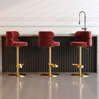 kopen High Rebound Sponge Breakfast Barstools Voor Cafe / Keuken / Hotel online manufacture