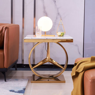 kopen Functioneel SS staal rand marmer top bank tafel assemblage vereist online manufacture