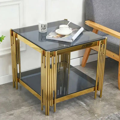 kopen Storage zonder rommel Edelstaal rand tafel met glad oppervlak online manufacture