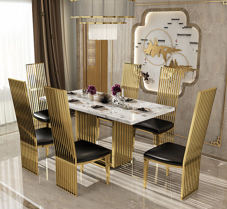 Marmeren vierkant Eettafel Appartement Grootte Keuken Tafel Lengte 1,8m/2m