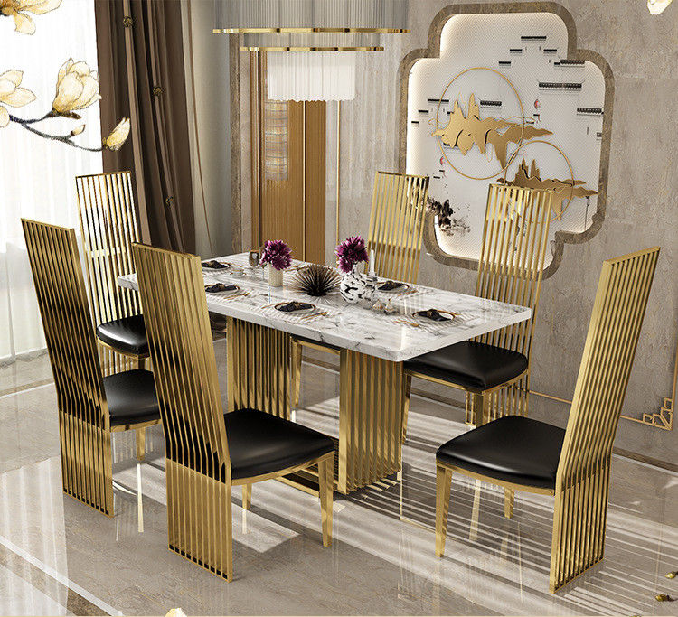 Marmeren vierkant Eettafel Appartement Grootte Keuken Tafel Lengte 1,8m/2m