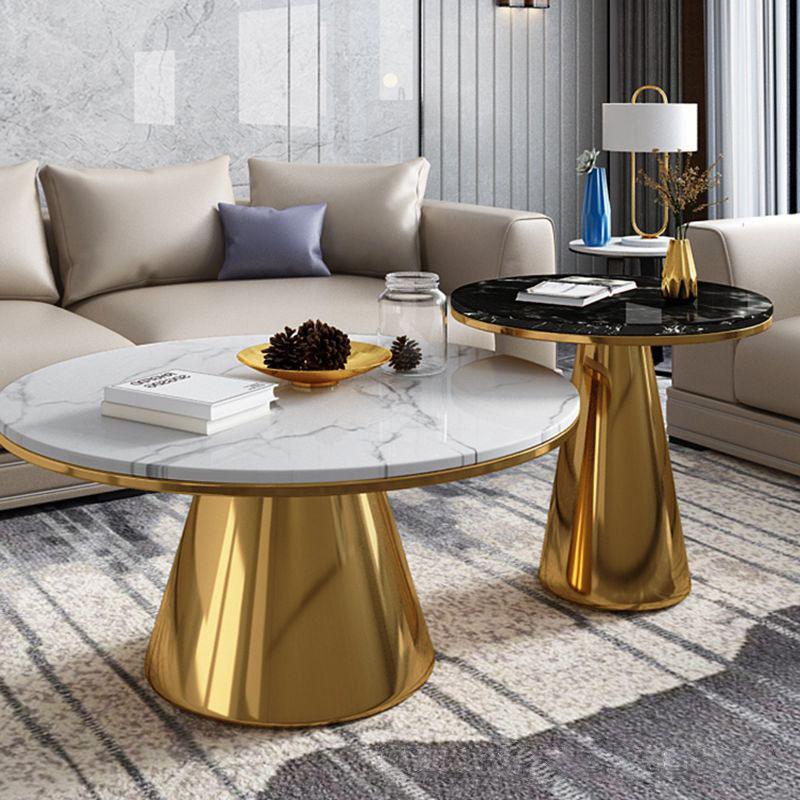 SEDIA Made Marbl Combinatie Koffietafel Cirkel Geen opslag voor woonkamers